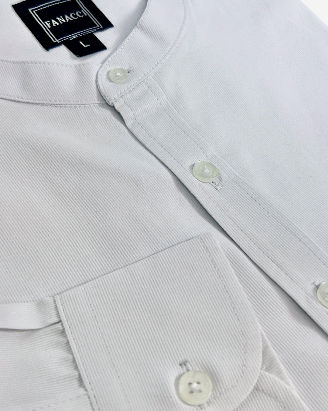 Bamboo Mao Collar Shirt