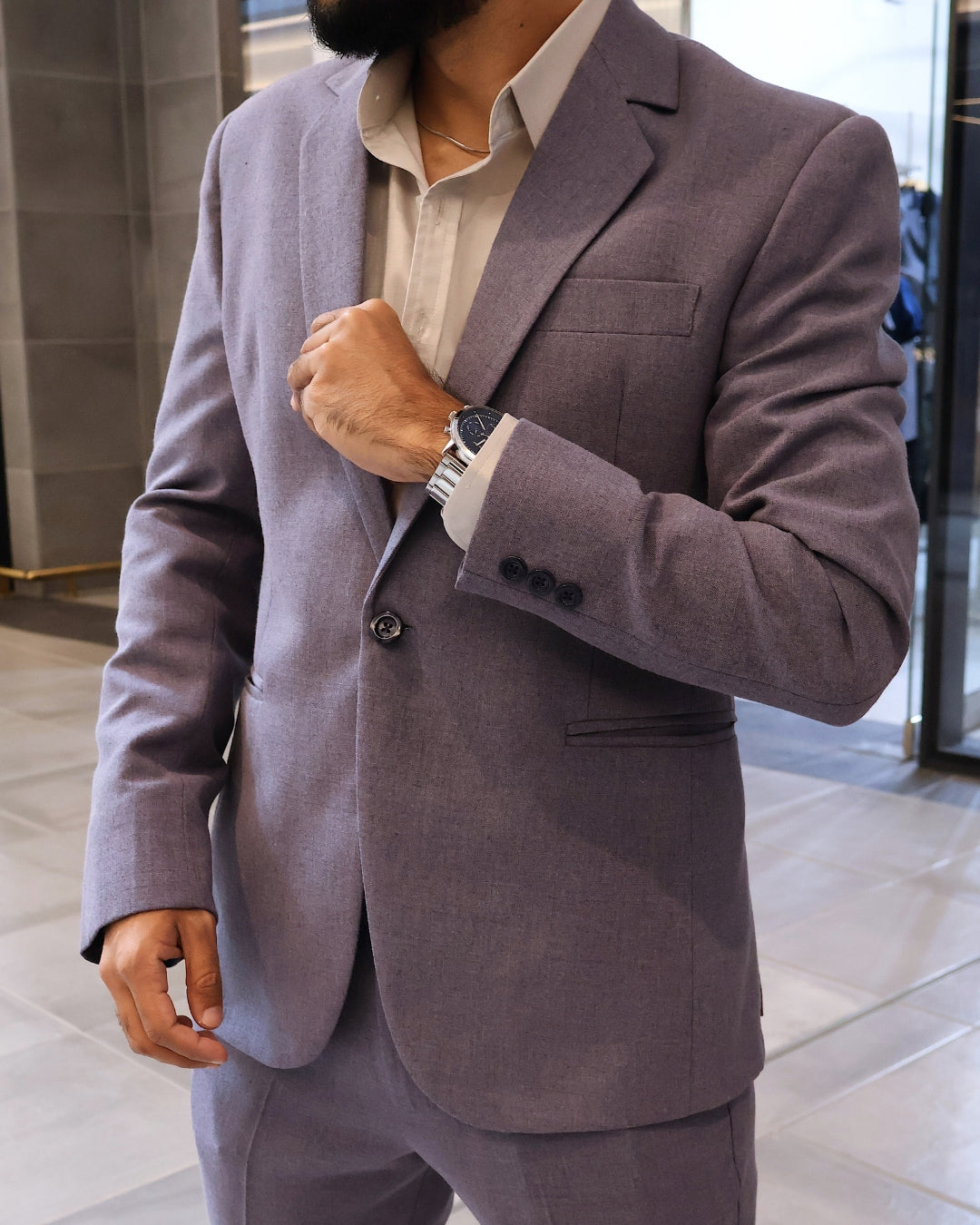 Aaron Germany Linen Blazers