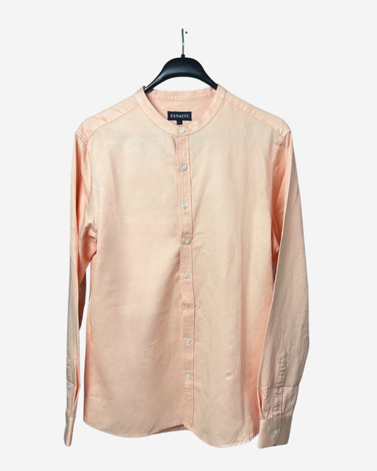 Linen Mao Collar Shirt